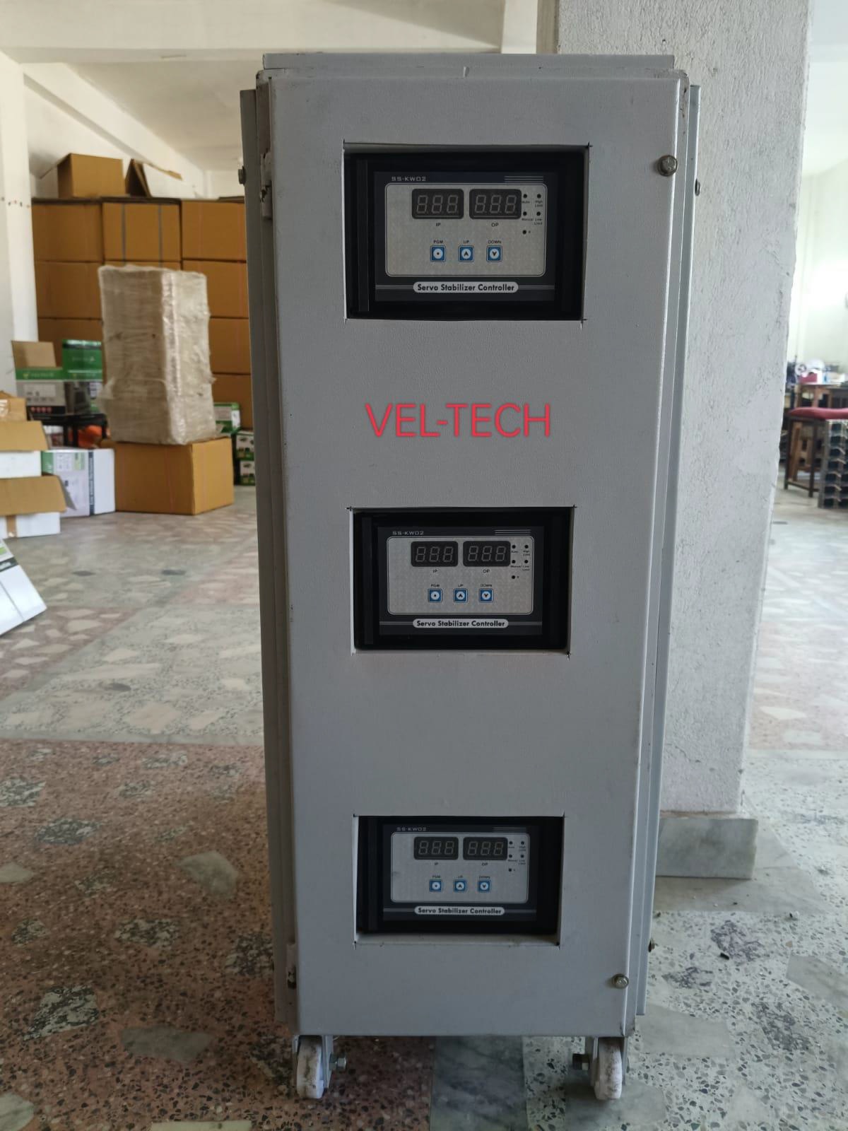 10 15 30 50 KVA 3 Phase Servo Stabilizer